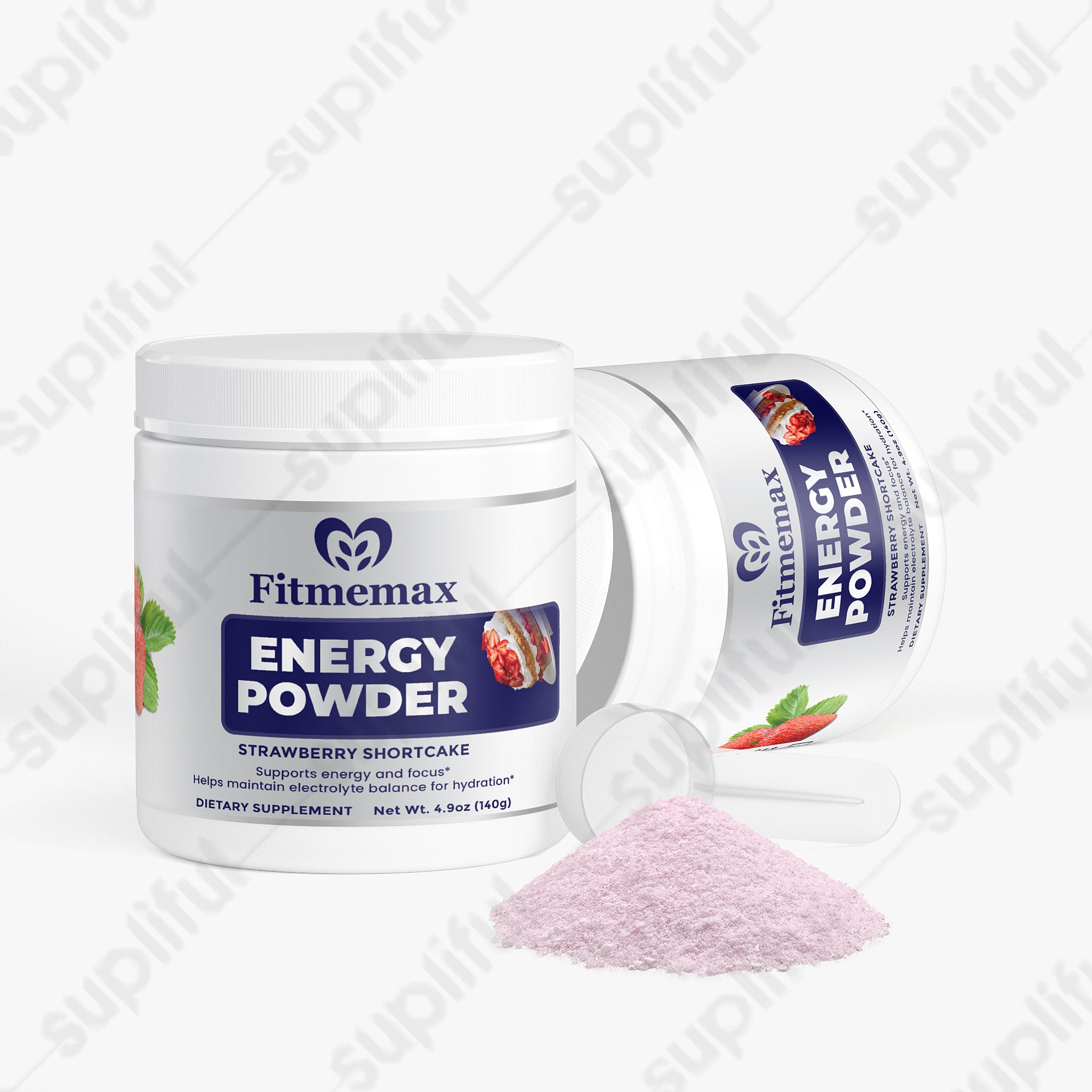 Energy Powder (Strawberry Shortcake)