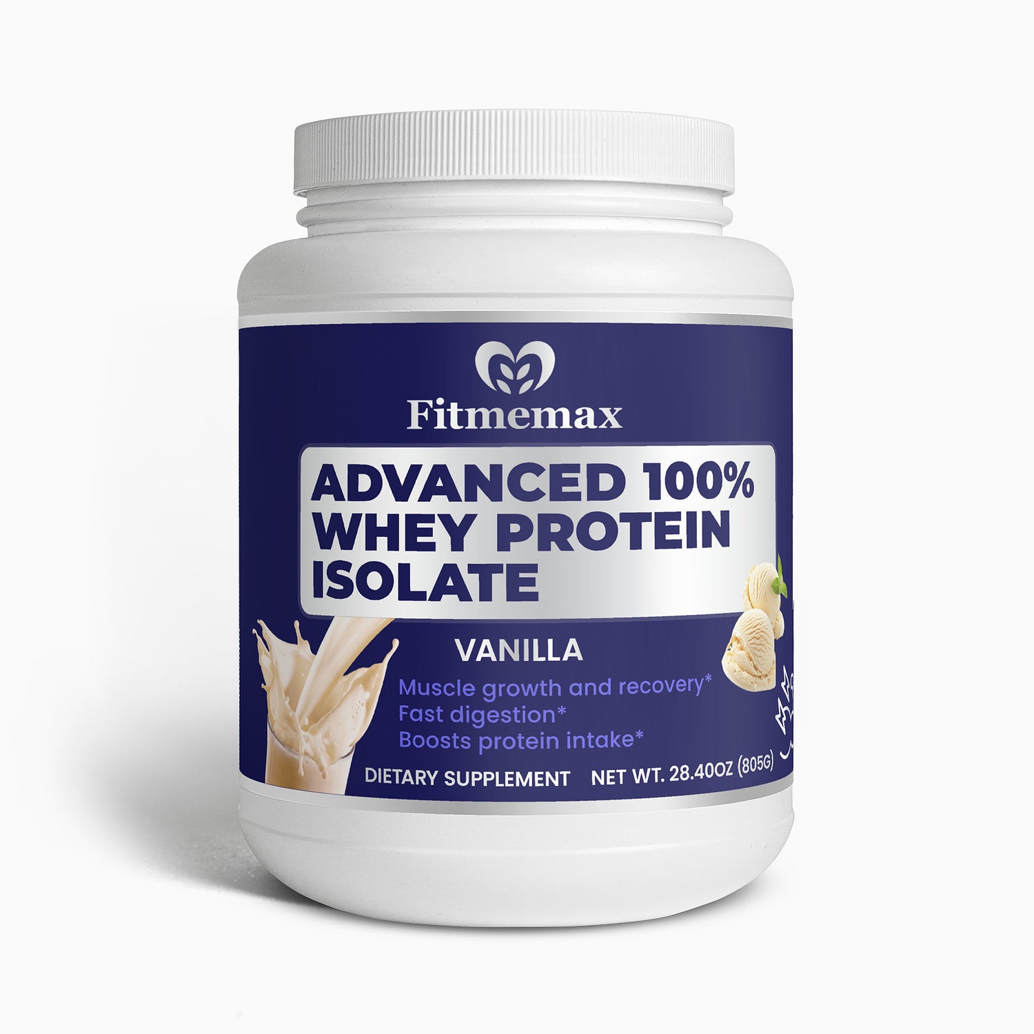 Advanced 100% Whey Protein Isolate (Vanilla)